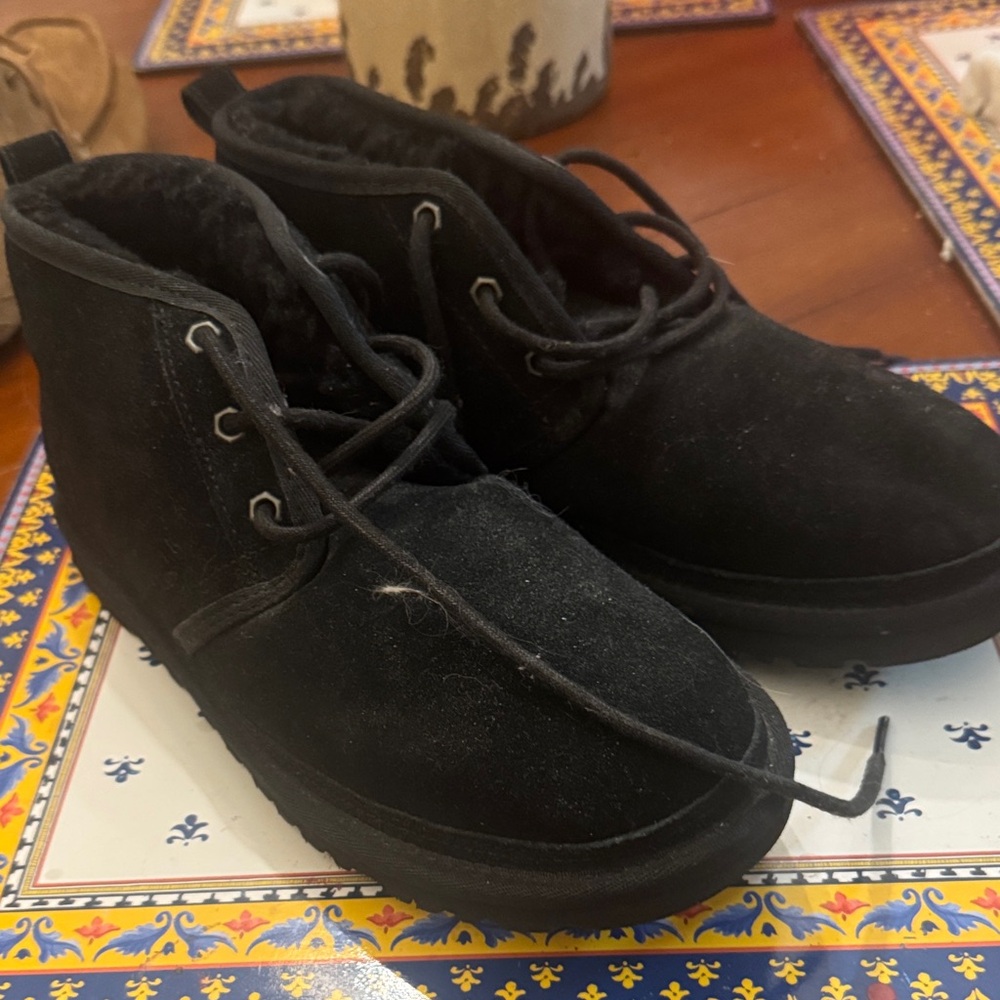 UGG Black Suede Boots